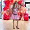 Girls Minnie Mouse Costume Pink Dress Tulle Petticoat Bow Headband Outfit